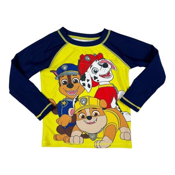 Nickelodeon Paw Patrol Long Sleeve Swim Rash Guard size 4 - Picture 1 of 6